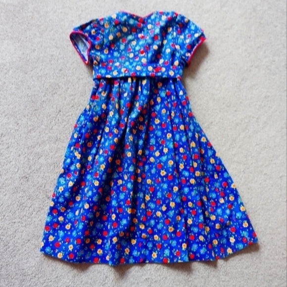 Catherine Rebecca Blue Floral Dress - Picture 2 of 5